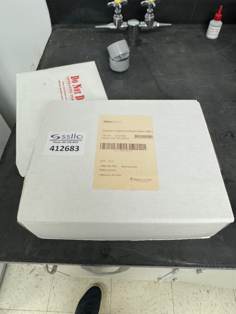 Image of Unused Fisherbrand Compact Digital Overhead Stirrer